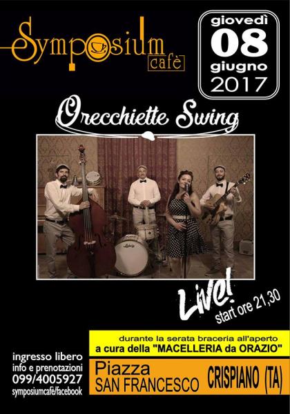 Orecchiette Swing live al Symposium