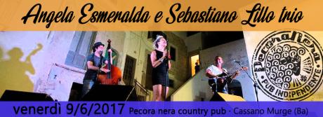 ANGELA ESMERALDA E SEBASTIANO LILLO Trio live