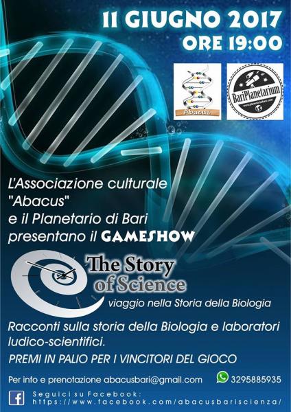 Gameshow "The Story of Science" al Planetario