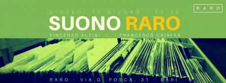 Suono Raro vinyl set at RARO
