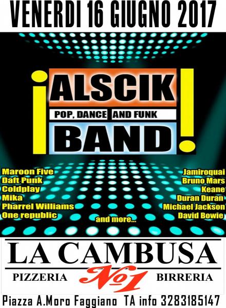 Alscik Band live at laCambusa