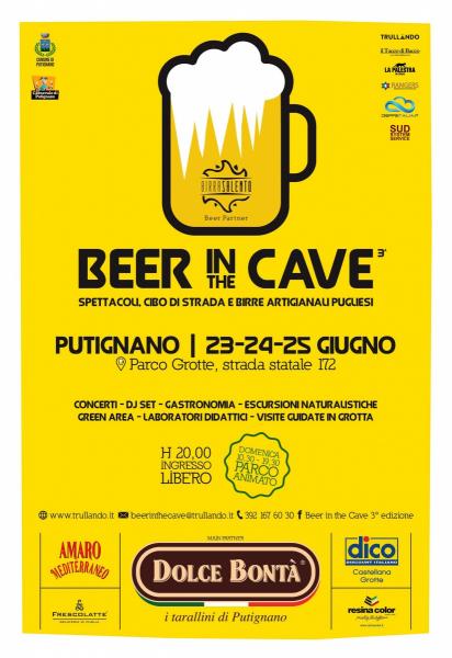 Beer in the Cave 3° edizione - spettacoli, cibo di strada e birre artigianali pugliesi