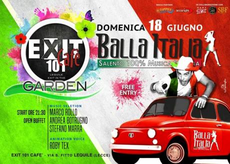 “Balla Italia” all’Exit 101 Cafè con i must della musica nazionale