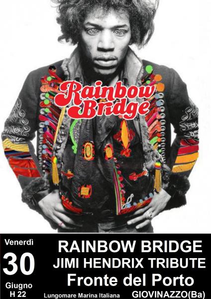 Rainbow Bridge in concerto - Jimi Hendrix tribute al Fronte del Porto