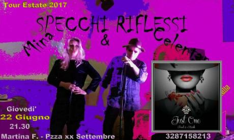 Specchi Riflessi - cover MinaCelentano