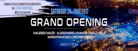 L’Isola Beach inaugura con il sound di Maurizio Macrì e Paolo Mele dj