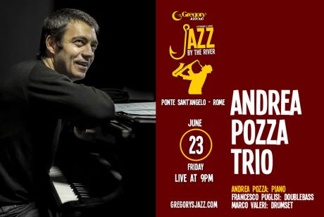 Andrea Pozza Trio "Siciliana" a Jazz by the River (Ponte Sant'Angelo)
