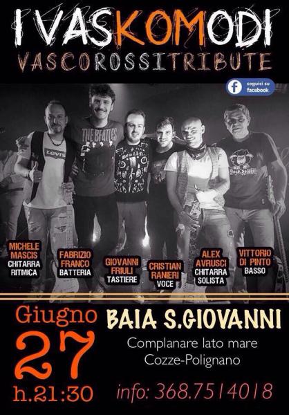 I Vaskomodi live@Baia San Giovanni