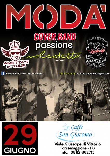 Passione Maledetta - Cover Band Modà live Bar San Giacomo Torremaggiore (FG)