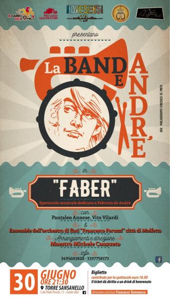 La Banda De Andrè: Spettacolo musicale dedicato a Fabrizio De Andrè