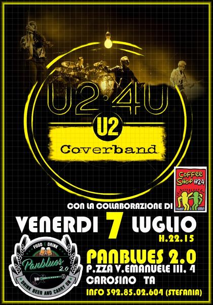 Panblues 2.0 #U2-4U Venerdì Live! Rock&Beer