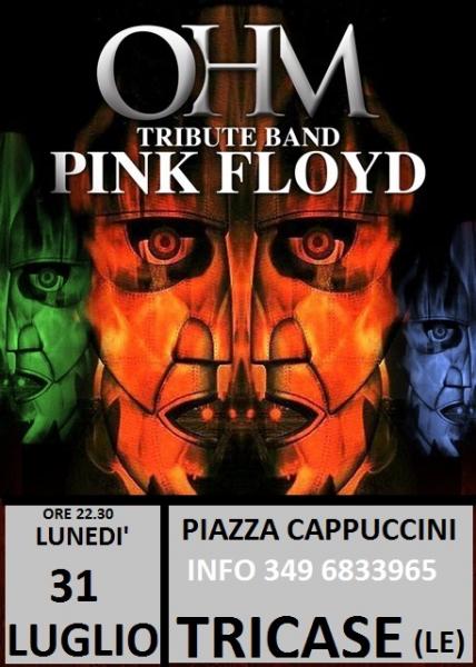 Ohm Pink Floyd - live Show - Tricase - Piazza Cappuccini