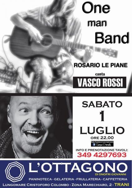 Rosario Le Piane One Man Band canta Vasco Rossi