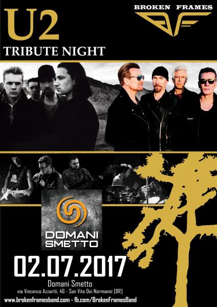 U2 Tribute Night by Broken Frames