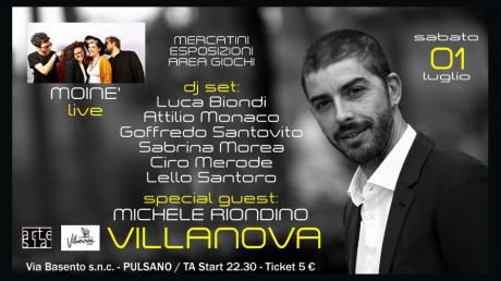 Michele Riondino & The sensational music lovers / Opening act: Moinè in concerto