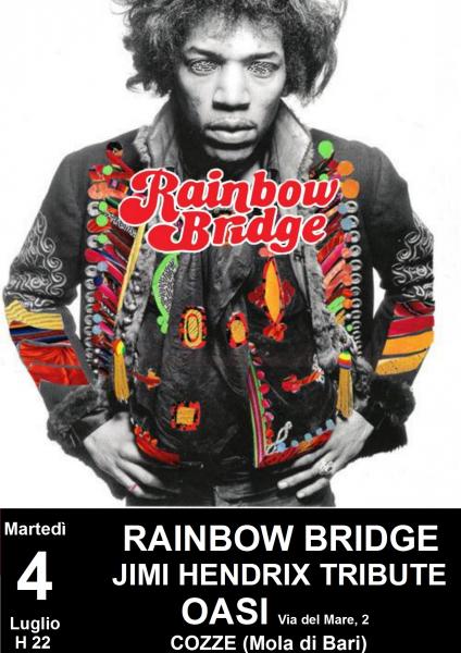 Rainbow Bridge in concerto - Jimi Hendrix tribute alla Oasi