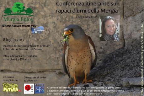 Conferenza itinerante sui rapaci diurni della Murgia