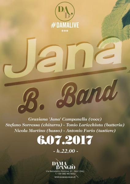 JANA B. BAND live at Dama D'angiò