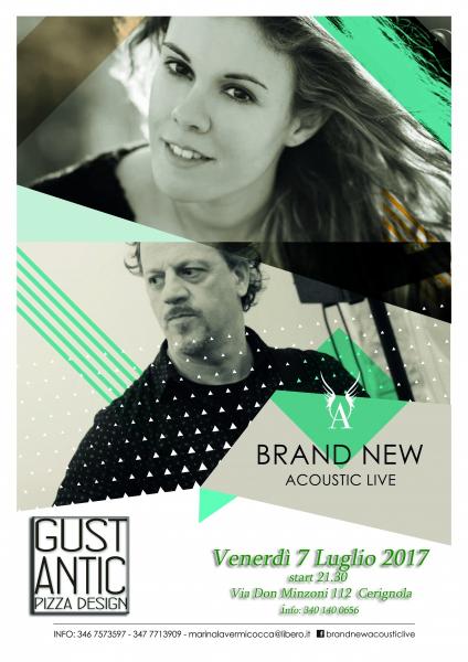 BRAND NEW ACOUSTIC LIVE at Gust Antic Pizza Design Trattoria