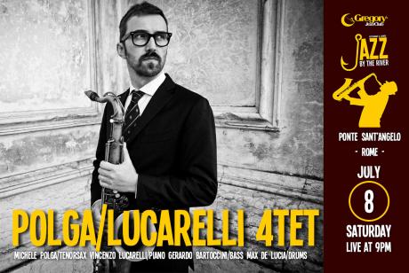 Polga/Lucarelli 4tet a Jazz by the River (Ponte Sant'Angelo)