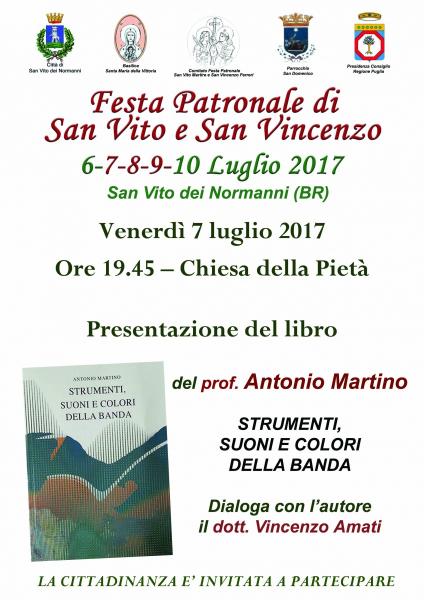 Presentazione del volume "Strumenti, Suoni e Colori della Banda" di Antonio Martino
