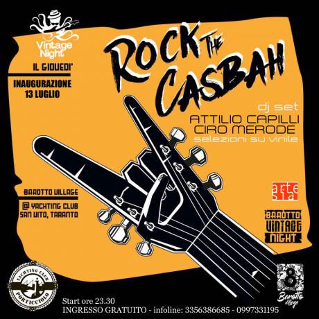 Inaugurazione "Barotto il giovedì" con "Rock the Casbah", dj set su vinile di Attilio Capilli e Ciro Merode