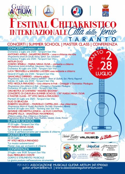 Festival Chitarristico Internazionale "CITTA' DELLO JONIO"