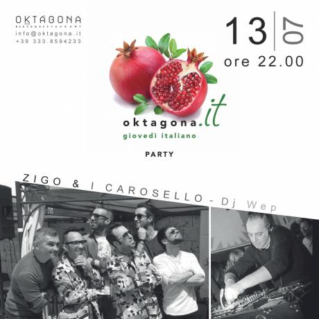 Oktagona.it - serata italiana con Zigo e i Carosello