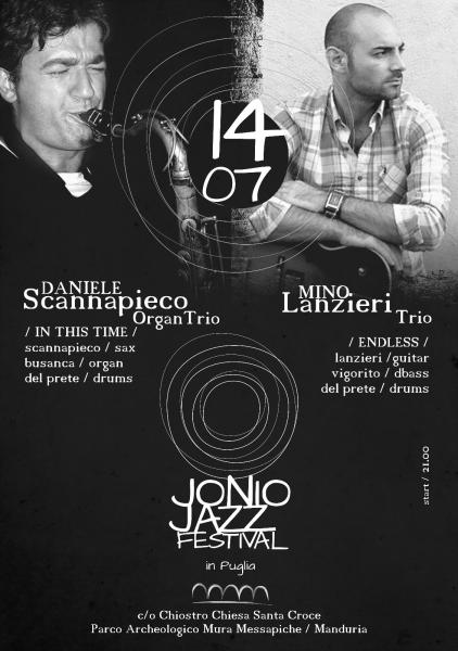 JJF 2017 - Daniele Scannapieco trio - Mino Lanzieri trio ... in concerto