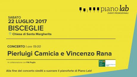 Piano Lab | Pierluigi Camicia e Vincenzo Rana in concerto