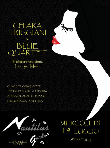Chiara Triggiani&Blue Quartett live al Nautilus Garden Lecce