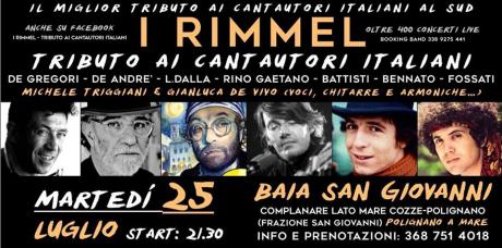 I Rimmel live at Baia San Giovanni a Polignano a Mare
