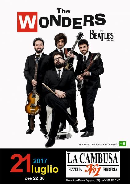 The WONDERS live (tribute band Beatles)