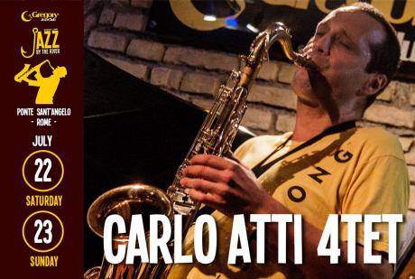 Carlo Atti 4tet a Jazz by the River (sotto Ponte Sant'Angelo)