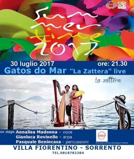 Gatos do Mar "La zattera" live - Summertime 2° edizione