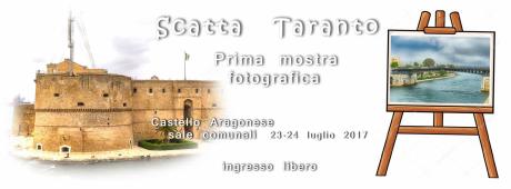 Da Sabato 22 a Lunedì 24 luglio, ”MostriAmo Taranto in foto” prima mostra fotografica di Scatta Taranto