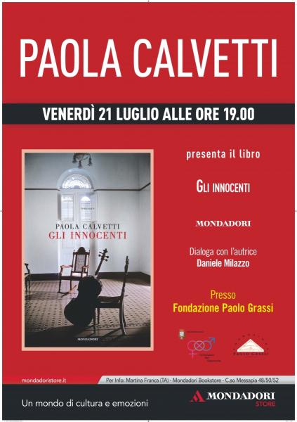 Paola Calvetti presenta "Gli innocenti"