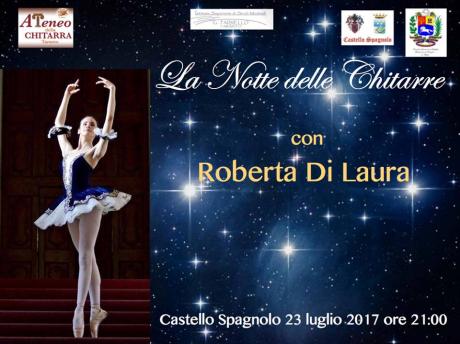 La danza di Roberta Di Laura per "La Notte delle Chitarre" al Castello Spagnolo di Statte