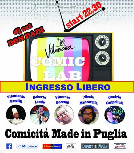 Comic Lab - Comicità Made in Puglia