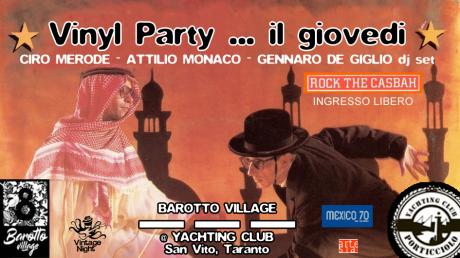 Vinyl Party - dj set tutto in vinile - con Attilio Monaco, Ciro Merode e Gennaro De Giglio
