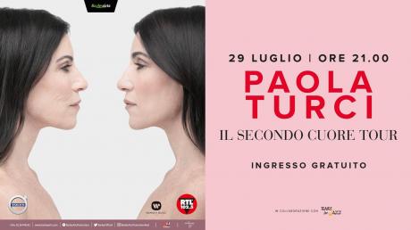 Paola Turci in concerto gratuito