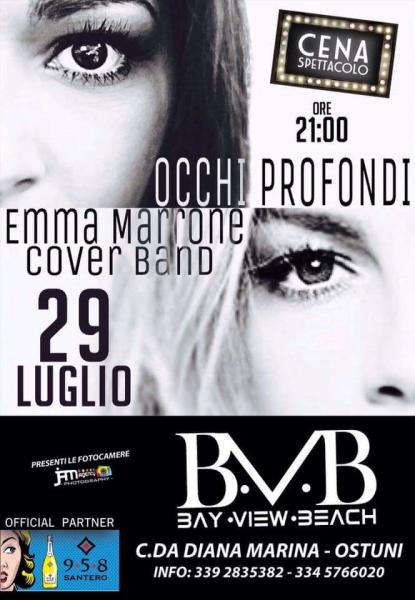 Occhi Profondi Emma Marrone Cover Band Live