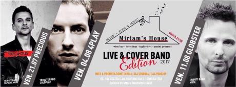 Miriam's House "Live & Cover Band Edition" Summer 2017 - 4Play(Coldplay Tribute Band)