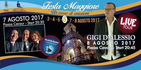 Festa Maggiore a Terlizzi con l'Orchestra Sinfonica della Città Metropolitana di Bari, Mudù e Gigi D'Alessio