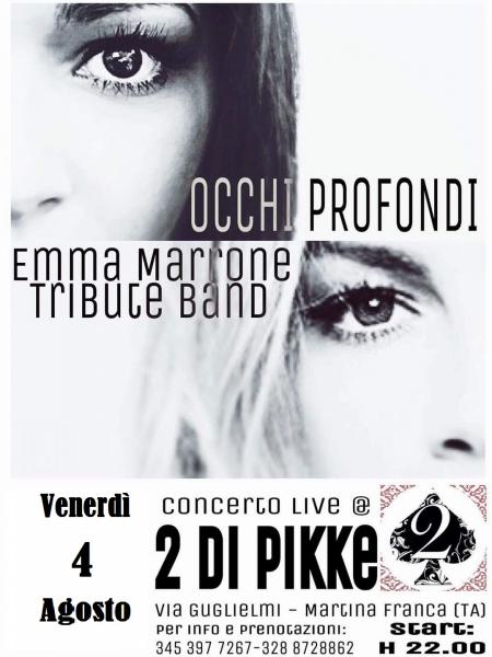 Occhi Profondi Emma Marrone Cover Band Live @ 2 di Pikke