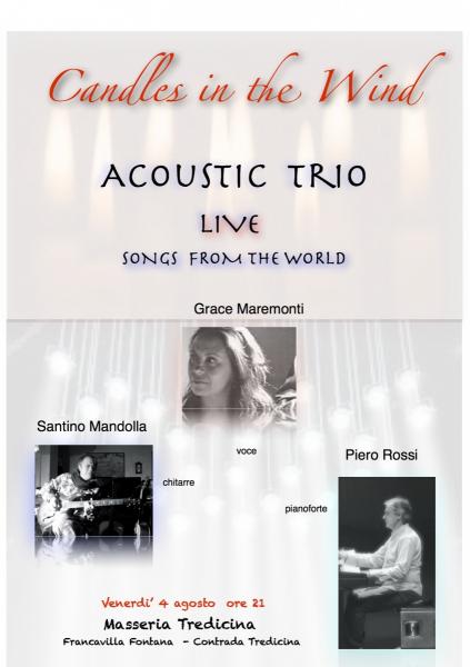 'Candles in the wind'  trio