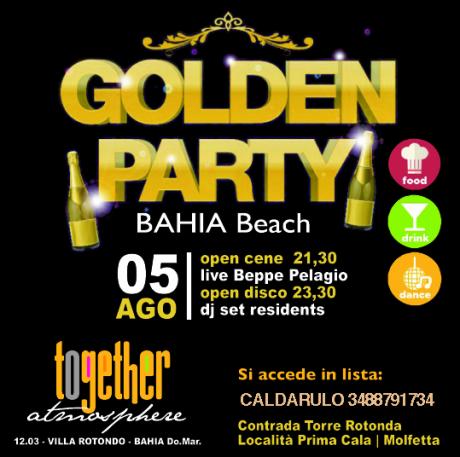 Together "Atmosphere" Il Sabato del Bahia Beach