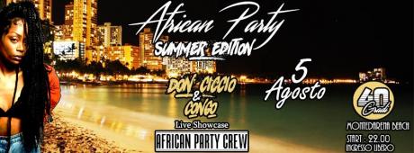 African Party - summer edition / Djs Don Ciccio e Congo
