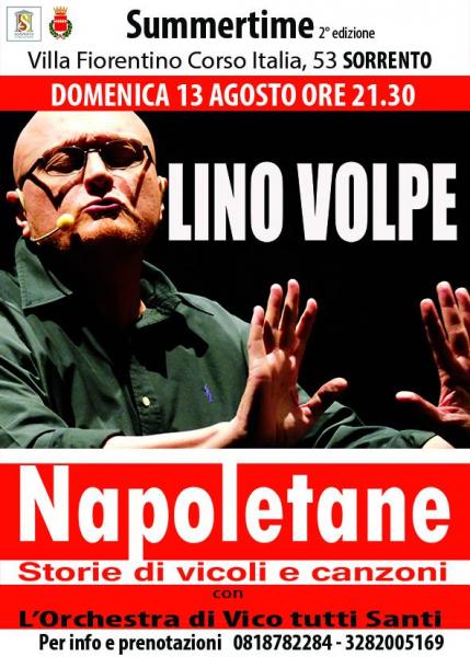 Summertime 2° edizione - Lino Volpe "Napoletane"