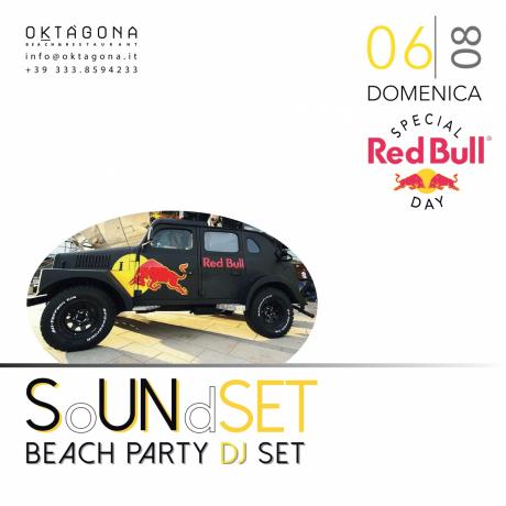 Red Bull beach party